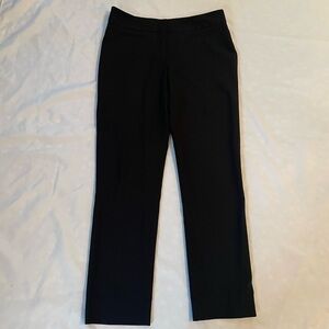 Madison Eastside Black Straight Leg Women's “Dressy”‎ Pants, Size 6